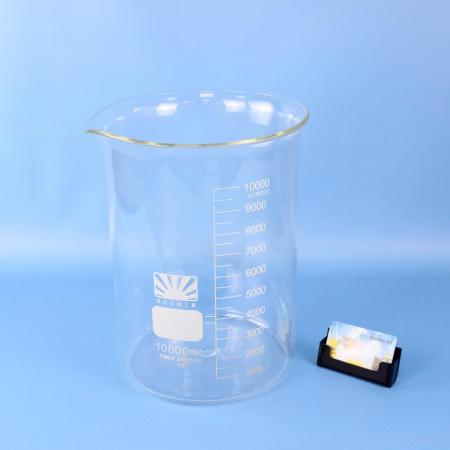 Стакан лабораторный низкий Н-1-10000, 10000 мл, градуированный