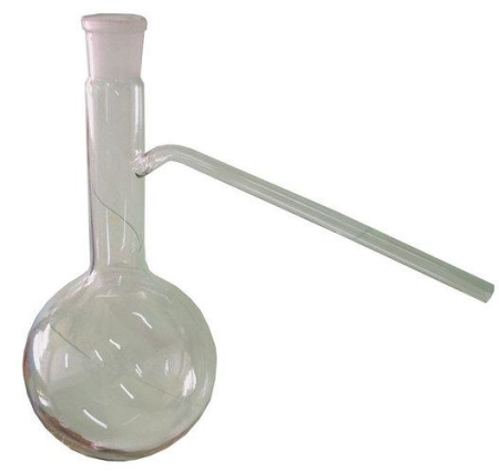 Колба Вюрца для перегонки, КП-1-1000, 1000 мл, шлиф 29/32 (ГОСТ 25336-82) - В наличии