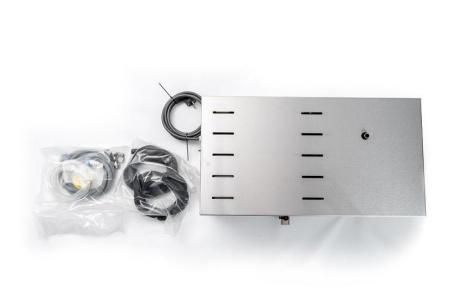 Медицинский аквадистиллятор 4 л/ч, нержавеющая сталь, сборник на 8 литров, с рег. удост-ем.,