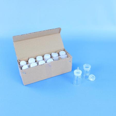 Стаканчик для взвешивания высокий (бюкс) СВ 25/45 мм, диаметр 25 мм, высота 45 мм, 12 шт/упак