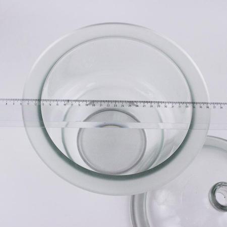 Эксикатор вакуумный 5drops 1-210 мм, 210 мм, с краном, светлое стекло