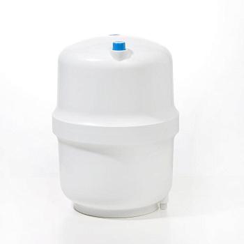 Накопительный бак для систем обратного осмоса 12 л, с краном, пластик