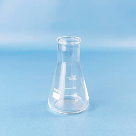 Колба коническая (Эрленмейера) 5drops КН-2-100-34, 100 мл, горло 34 мм, стекло Boro 3.3, без шлифа - В наличии