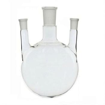 Колба трехгорлая КГП-3-1-500, 500 мл, шлифы 14/23-14/23-14/23 (ТУ 92-891.029-91)