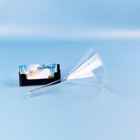 Воронка лабораторная 5drops В-100, диаметр 100 мм, Boro 3.3
