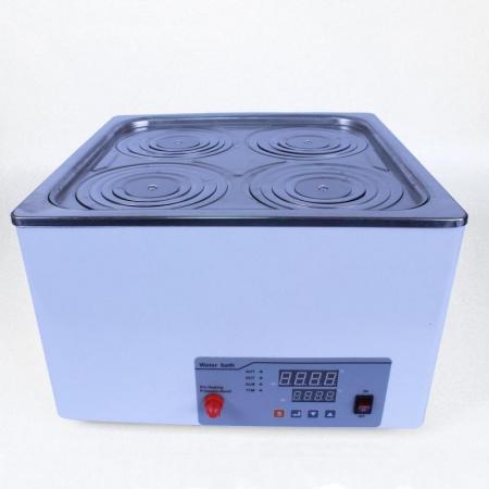 Водяная баня четырехместная 5drops-4D на 12 литров, с защитой от перегорания без воды