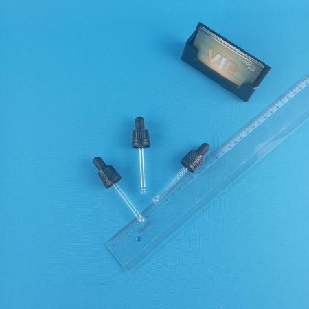 Крышка для капельных флаконов 30 мл, горло G18, с пипеткой, пластиковая, с кпв, 100 шт/упак