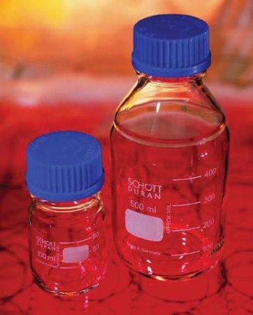 Банка для реактивов, 100 мл, светлое стекло, градуированная Банка для реактивов, 100 мл, светлое стекло, градуированная