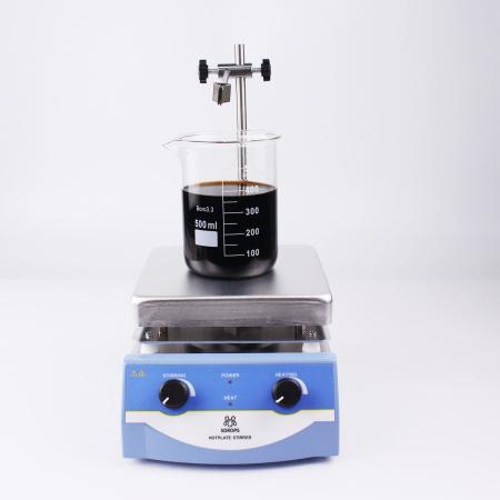 Магнитная мешалка с нагревом на 3 литра 5drops-HS-17, плита 170х170 мм