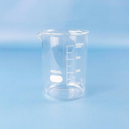 Стакан лабораторный низкий 5drops Н-1-400, 400 мл, стекло Boro 3.3, градуированный - В наличии
