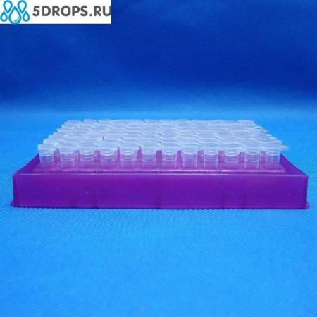Пробирка микроцентрифужная (Эппендорфа) 0,2 мл, п/п, без град-ки., нестерил., Gr.Med, 1000 шт/упак