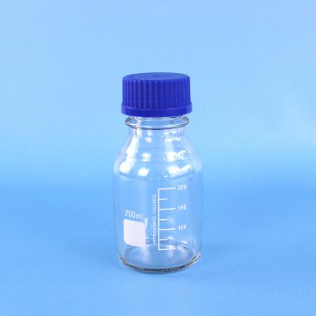 Банка для реактивов, 250 мл, светлое стекло, градуированная - В наличии