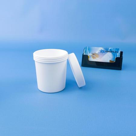 Стакан лабораторный, 100 мл, фторопласт, с винтовой крышкой